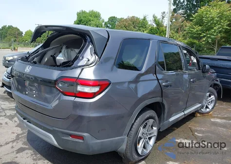 2025 Honda Pilot Ex-L from USA, damaged, VIN 5FNYG2H49SB014386